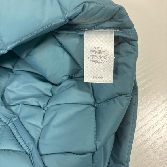 J. Jill Women's Quilted Vest in Soft Blue Size Medium - Picture 7 of 8